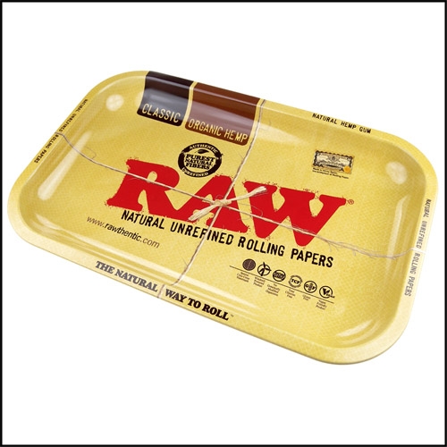 RAW-西班牙進口-SMALL TRAY-金屬製捲煙盤/鐵盤/收納盤/托盤