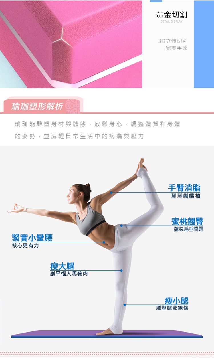 KS yogini 高密度夾心 EVA環保瑜珈磚