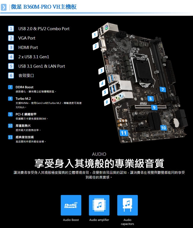 i7_微星B360平台[魔山舞者]i7-9700/16G/2T