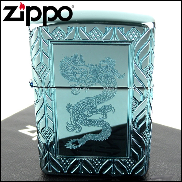 ZIPPO 美系~Elegant Dragon-優雅中國龍圖案設計打火機(ARMOR裝甲)