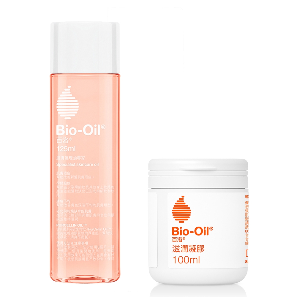 Bio-Oil百洛 護膚油125ml+滋潤凝膠100ml