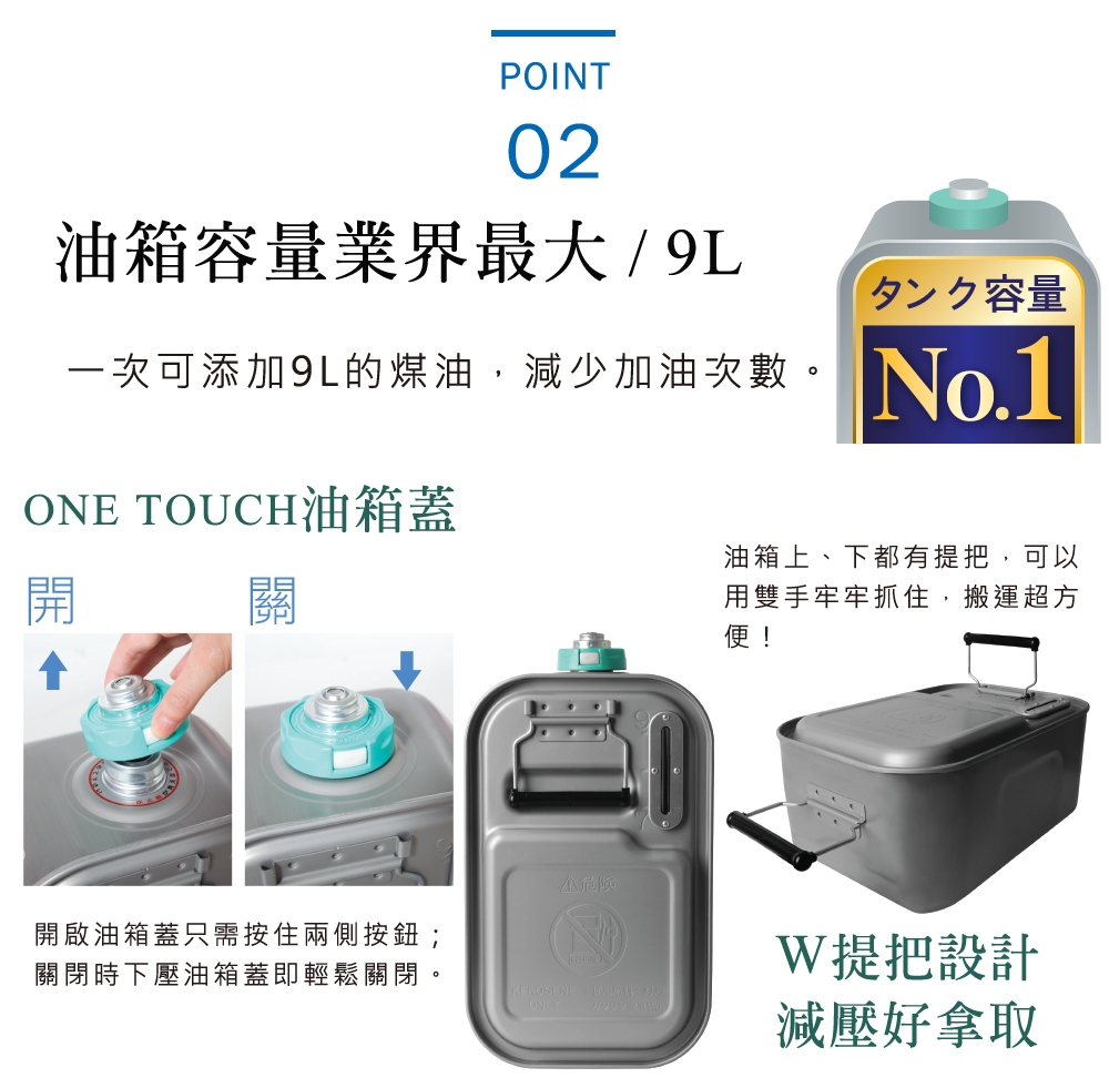 大日Dainichi電子式煤油暖氣機-7-14坪 (FW-371LET/鉑金棕)