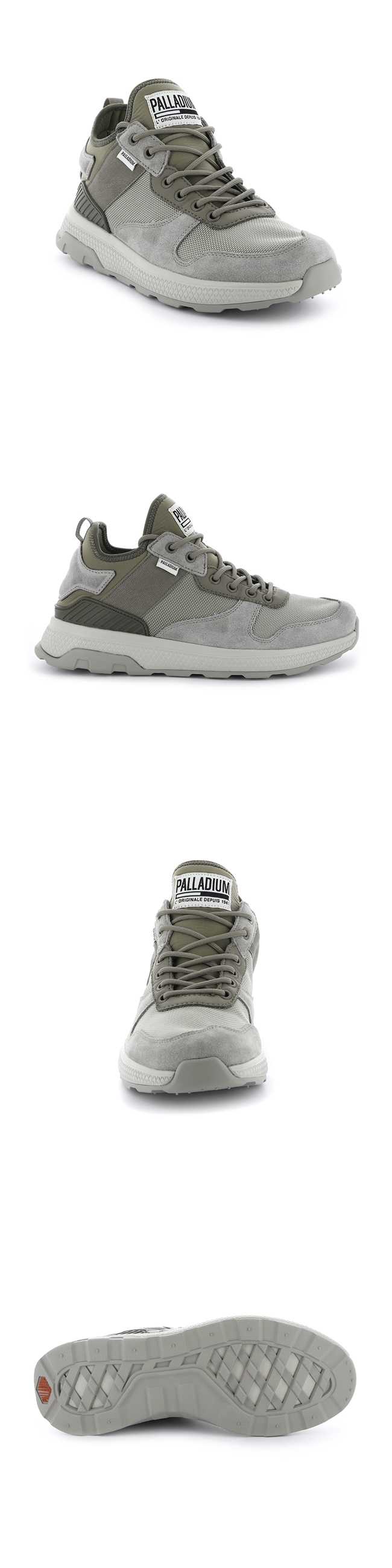 Palladium AX_EON ARMY RUNNER 男休閒鞋 灰色