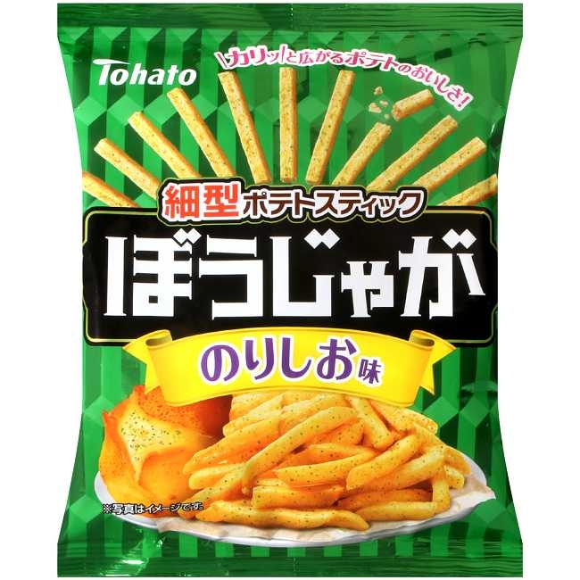 Tohato東鳩 海苔鹽味薯條(60g)