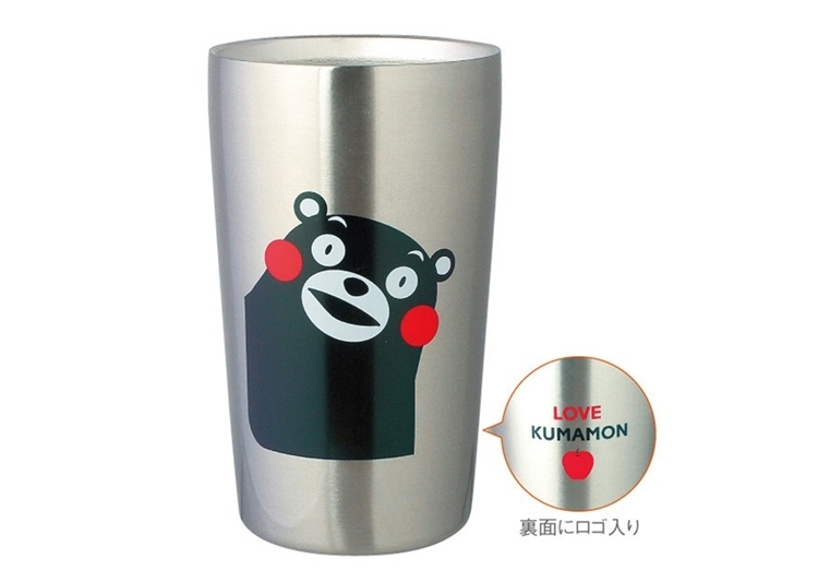 日本KUMAMON熊本熊真空保溫杯(420ml)K20193