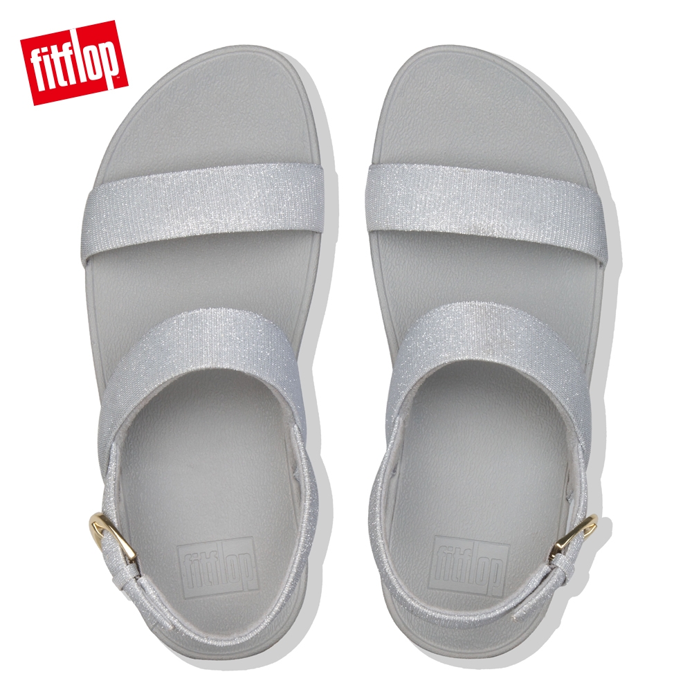 FitFlop LOTTIE GLITZY SANDALS 後帶涼鞋 銀色