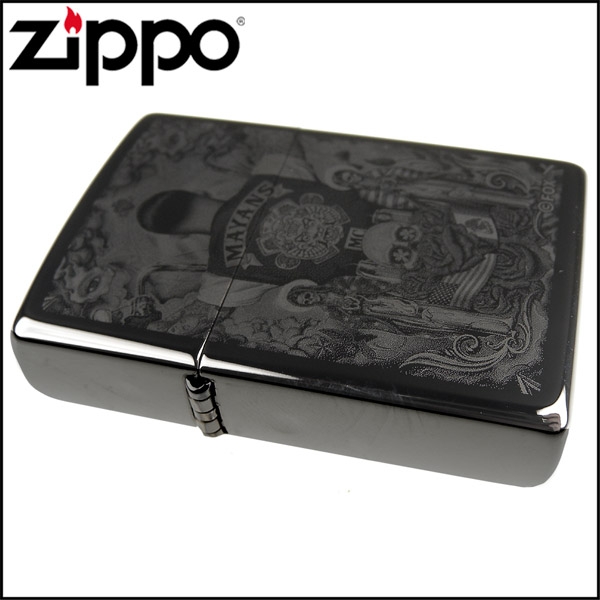 ZIPPO 美系~Mayans M.C.-瑪雅摩托幫圖案-照片成像加工打火機