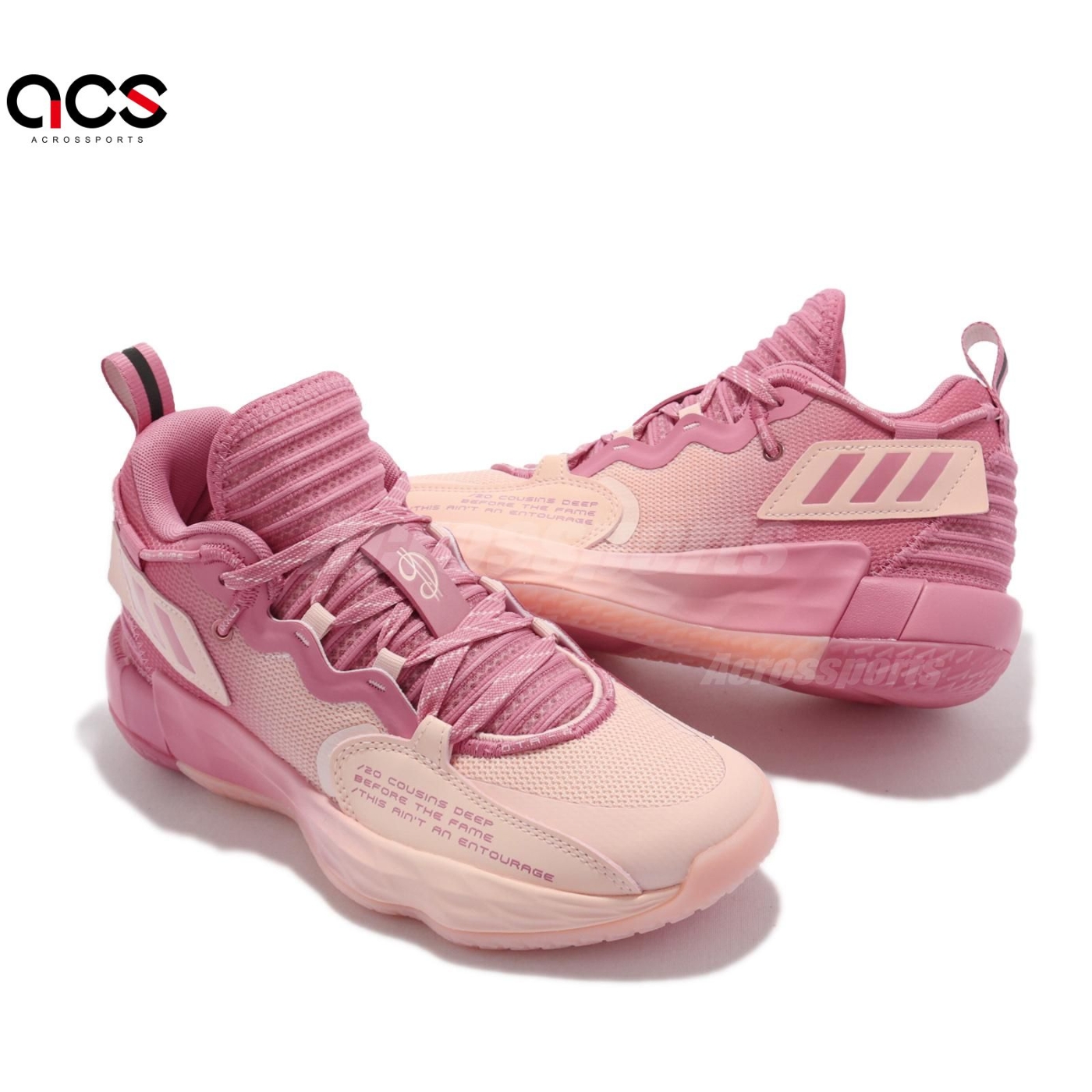 adidas 籃球鞋Dame 7 Extply J 運動女鞋愛迪達避震包覆Lillard 大童