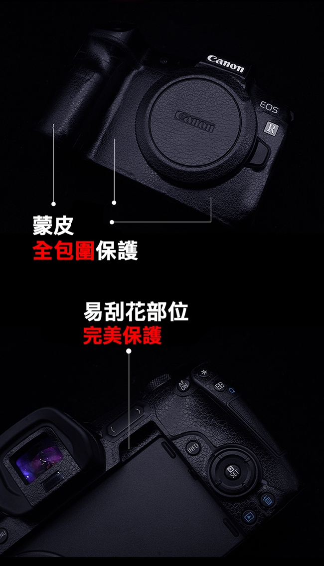 Canon EOS R / EOS RP 機身貼膜貼紙