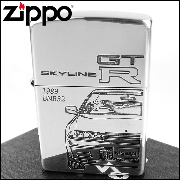 Zippo 日系 日產nissan Skyline Gt R 50週年 第三代bnr32 打火機 菸具 Yahoo奇摩購物中心