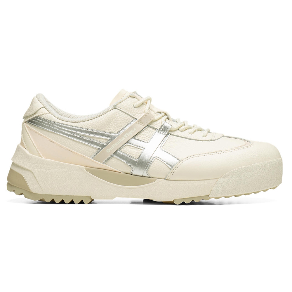 Onitsuka Tiger鬼塚虎-銀色線條DELEGATION EX休閒鞋1183A559-106 