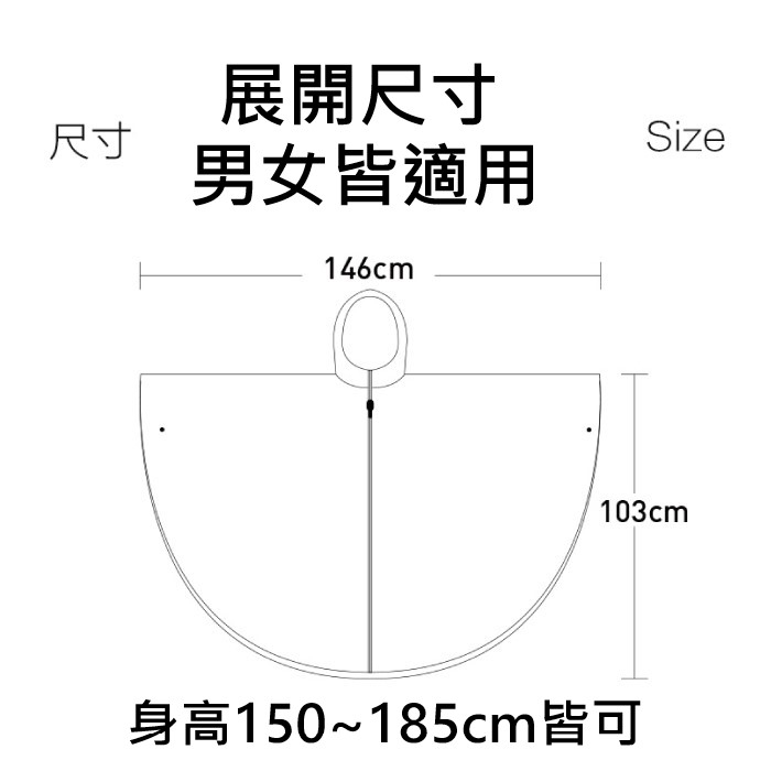 【素良生活】日系輕薄時尚防水斗篷雨衣-雲朵黃色(附贈同花色收納袋及掛勾)