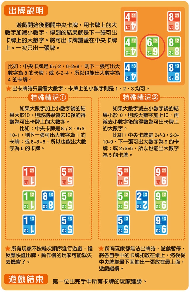 趣味數學桌遊：你加我減【90張卡牌+收納鐵盒】