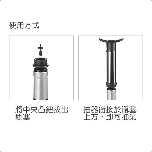 《IBILI》抽真空器+2瓶塞組