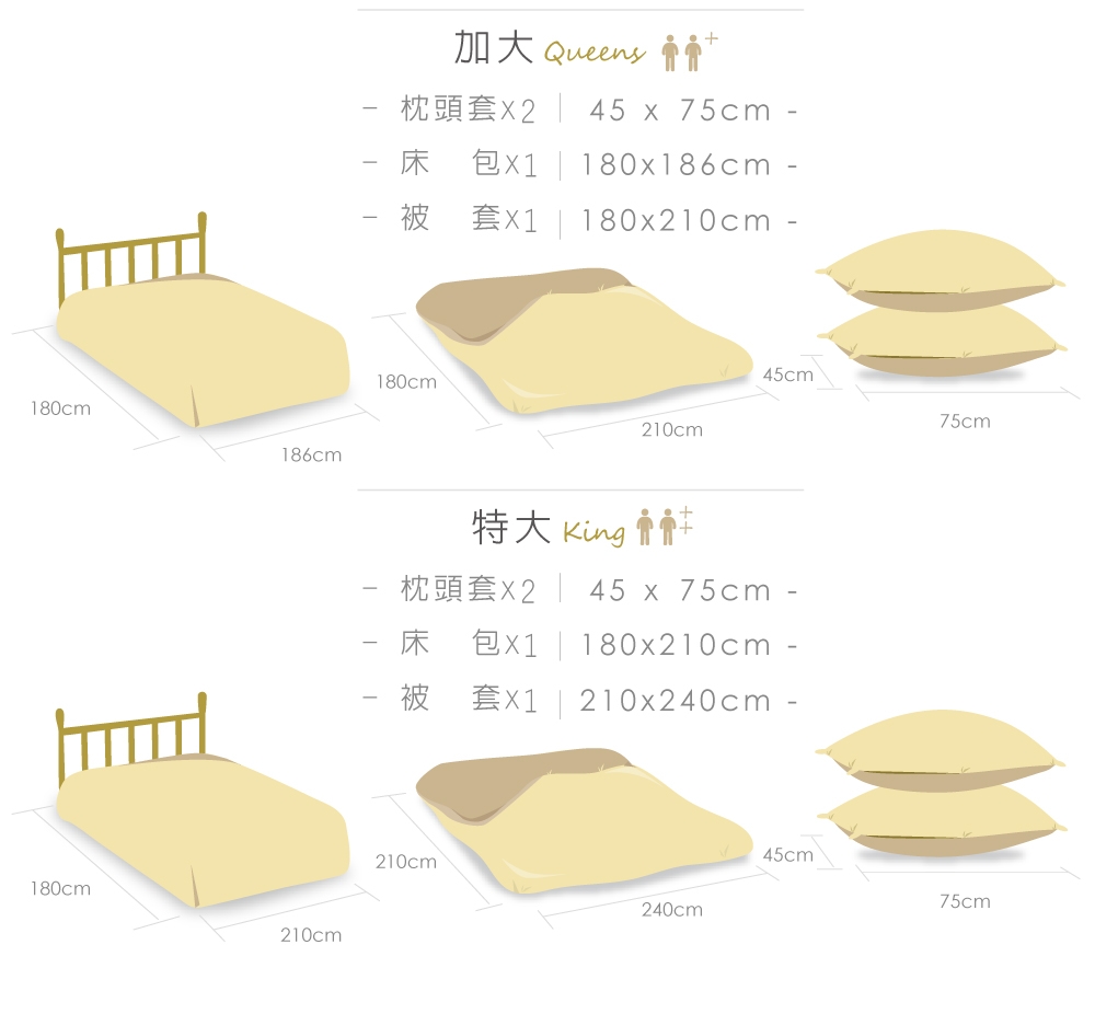 MONTAGUT-曼特儂的莊園-200織紗萊賽爾纖維天絲-兩用被床包組(加大)