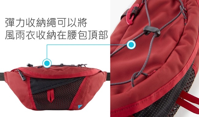 【瑞典 Klättermusen】Eldner Lumbarpack 2L 多功能腰包