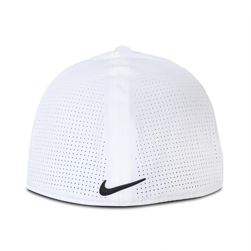 Nike 帽子AeroBill Tiger Woods 男女運動休閒遮陽高爾夫球Golf Hat 白 