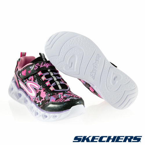 SKECHERS 女童系列 HEART LIGHTS - 20180LPRMT