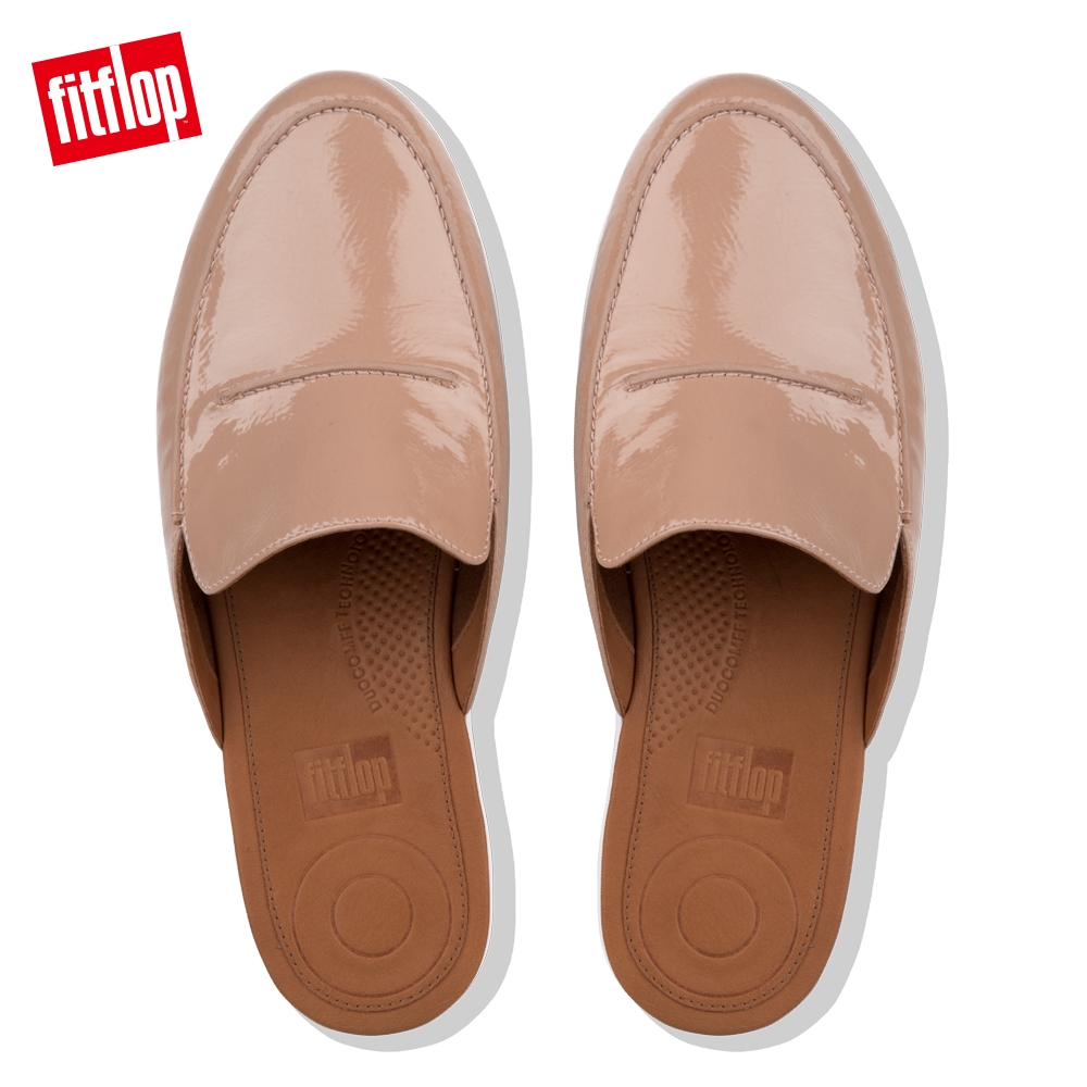 FitFlop SERENE CRINKLE PATENT 灰褐色