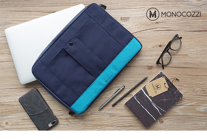 MONOCOZZI Gritty 保護內袋 for Macbook Air 11吋-深灰