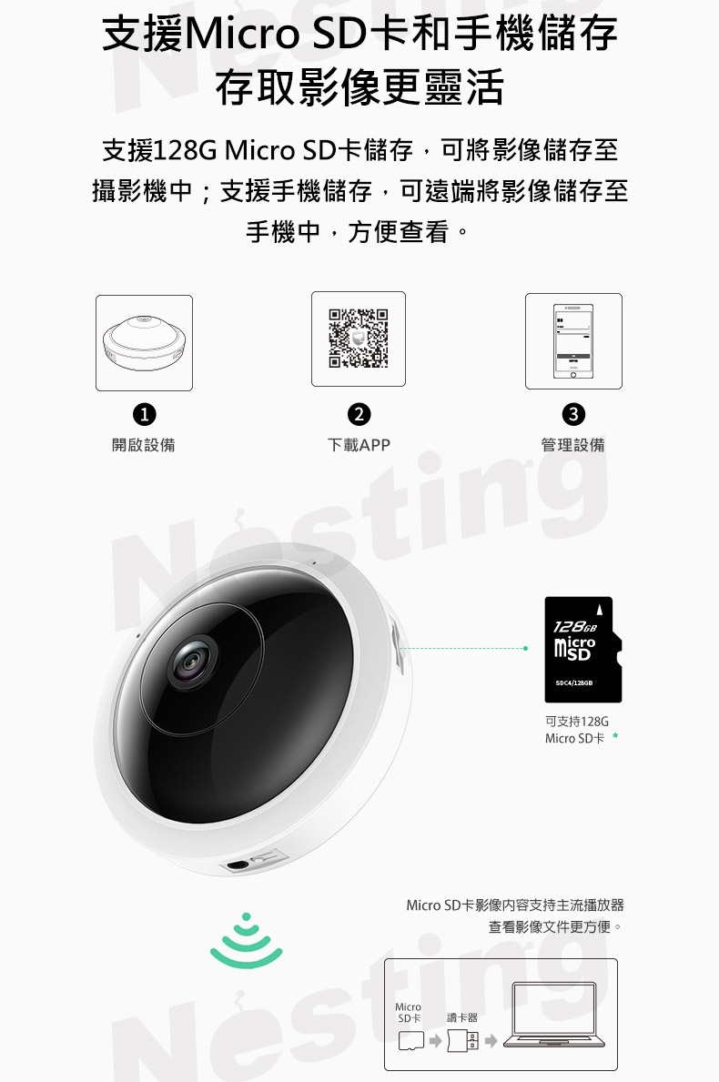 【TP-LINK】360度1080P全景魚眼監視機 TL-IPC55A