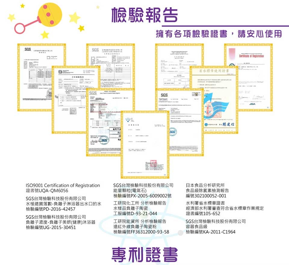 潔霖安健 負離子嬰幼兒沐浴器-簡配 (2選1)