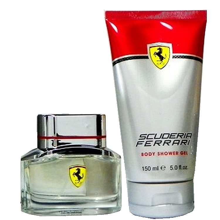 Ferrari Scuderia Farrari 勁速淡香水40ml+沐浴精150ml 無外盒包裝