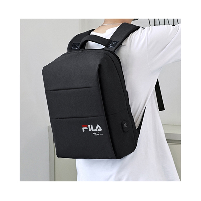 FILA 多功能商務用後背-鐵灰色