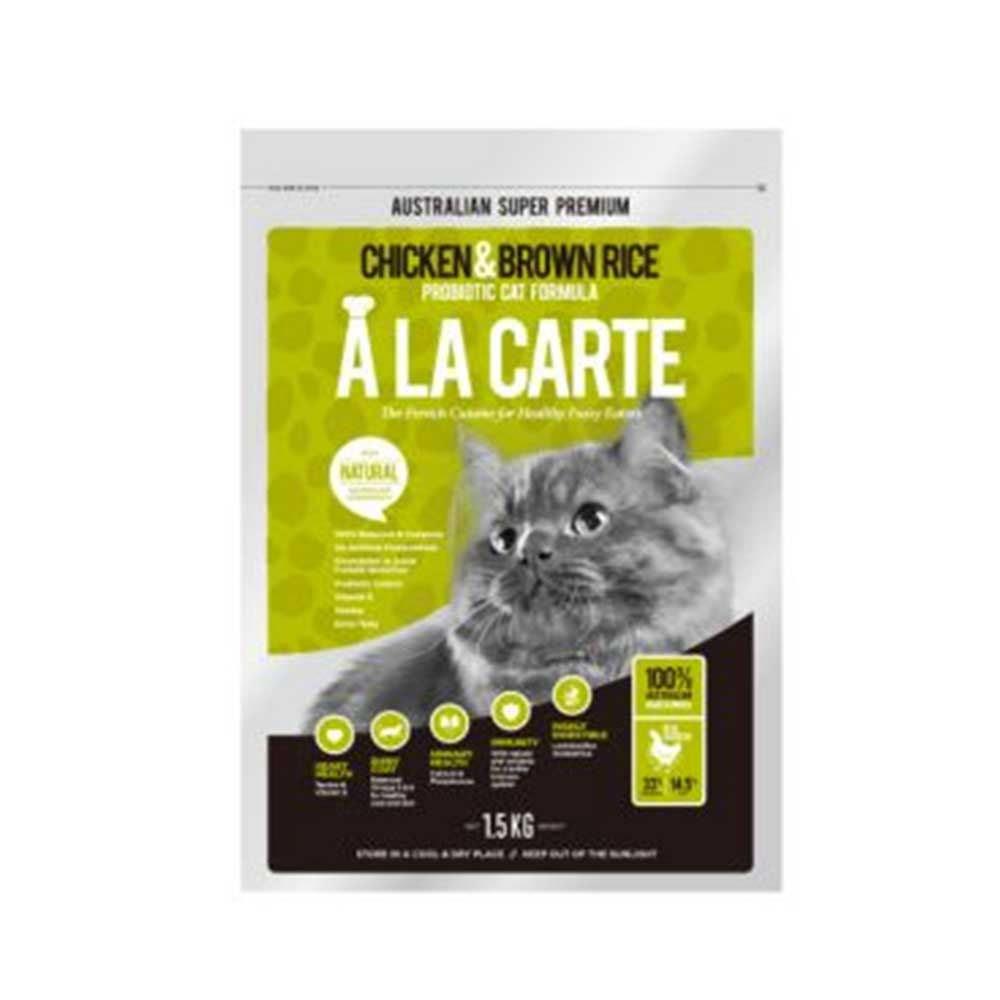 A LA CARTE阿拉卡特 全齡貓雞肉&益生菌配方500g