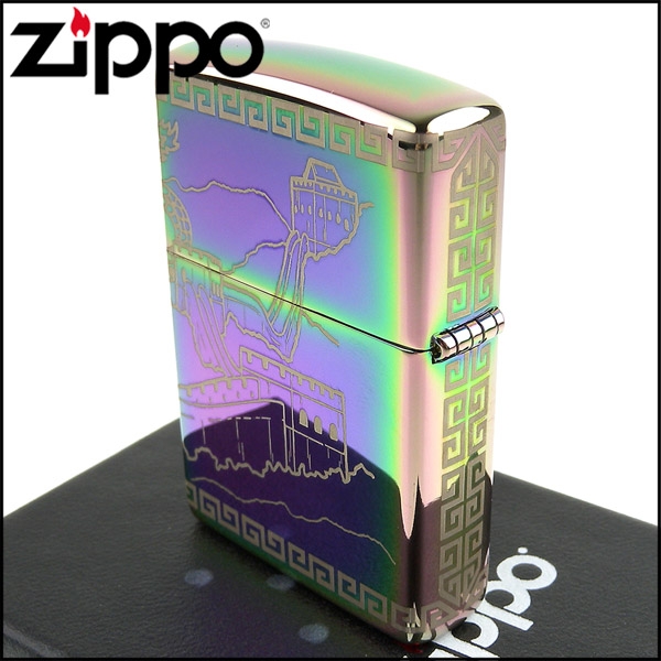 ZIPPO 美系~Great Wall of China-萬里長城圖案-4面連續雷射雕刻