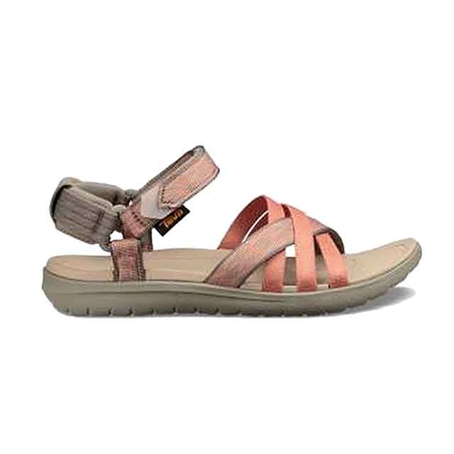 TEVA Sanborn Sandal 經典緹花織帶涼鞋 裂紋沙漠橘 女