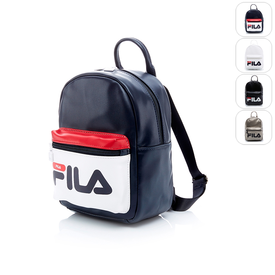 FILA LOGO小後背包-丈青 BPT-5413-NV