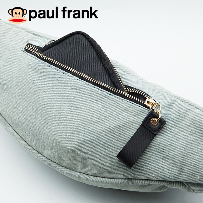 paul frank 復古潮流牛仔斜背包