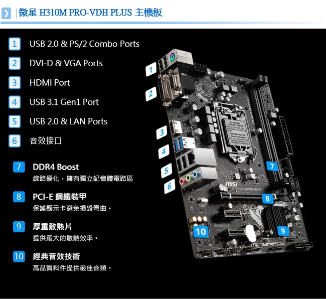 微星平台[魔空妖將]i5-9400F/16G/自選/GTX1650