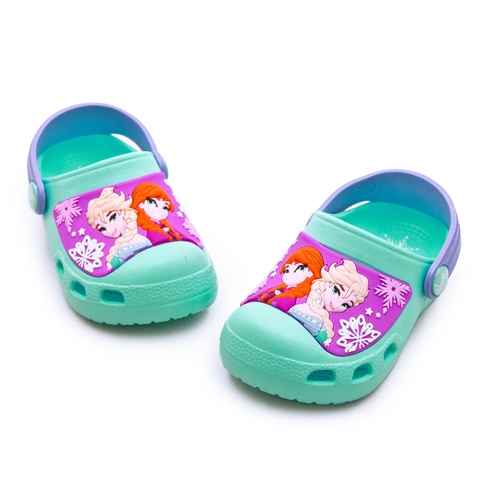 Disney 迪士尼 冰雪奇緣 FROZEN 輕量兒童涼鞋 粉藍紫 94025