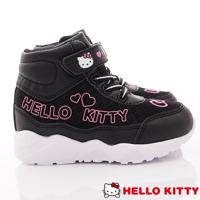 HelloKitty童鞋 電燈短靴款 SE19864黑(小童段)