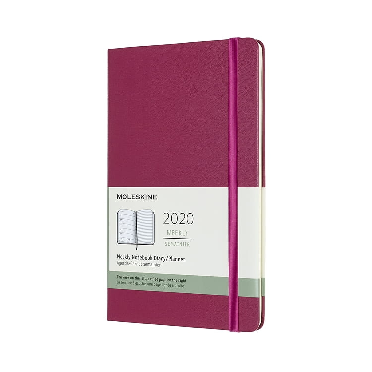 MOLESKINE 2020經典週記手帳12M(L型) -藍綠