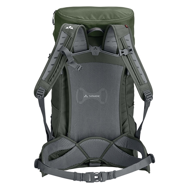 【VAUDE德國 】Brenta 30L 耐磨網架透氣登山背包VA-12161橄欖綠