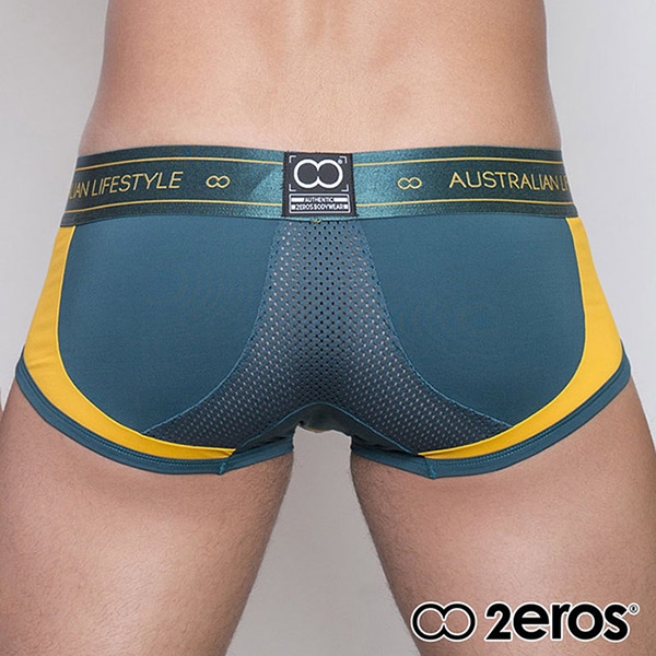 2EROS 絕代系列-超彈性透氣型男四角內褲(綠色)