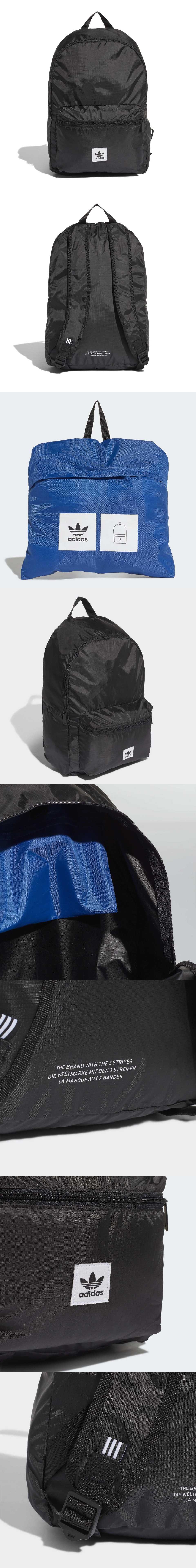 adidas 後背包 Packable BP 可收納 男女款