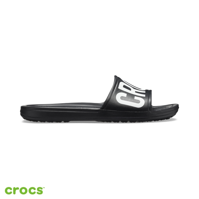 Crocs 卡駱馳 (女鞋) 思瓏瘋狂LOGO女士涼拖 205945-001