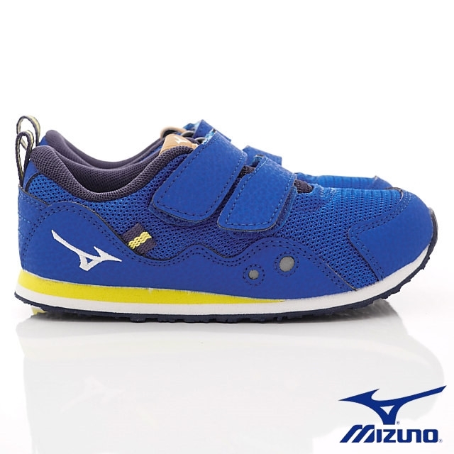 MIZUNO童鞋 RUNNER-ON93327藍(中小童段)