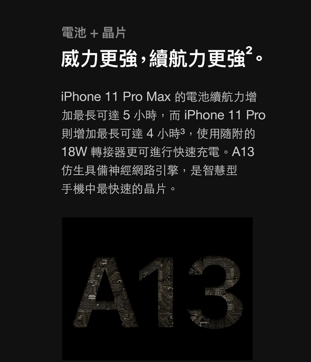 Apple iPhone 11 Pro 64G 5.8 吋 智慧型手機