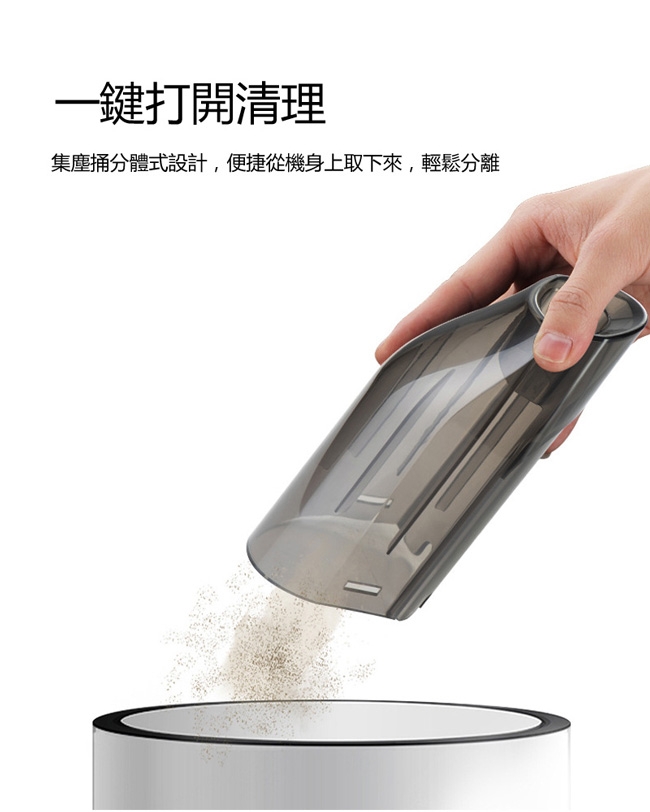 美樂麗 3代 充電型鋰電無線 50W大吸力手持吸塵器 C-0220 HEPA濾網