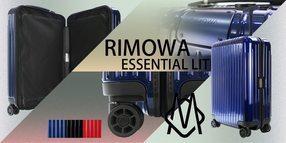 Rimowa ESSENTIAL LITE Cabin 21吋登機箱(亮黑)