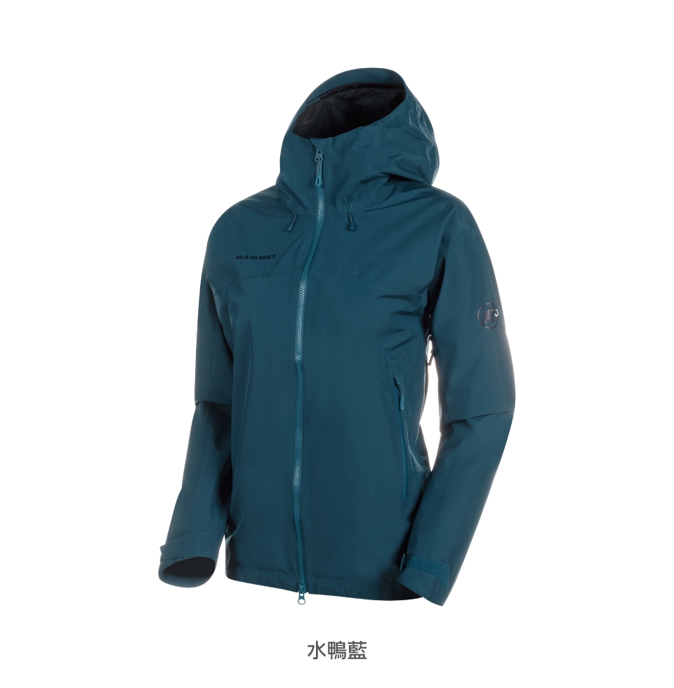 Mammut 長毛象】Ayako Pro HS GTX防水外套水鴨藍女款| GORE-TEX