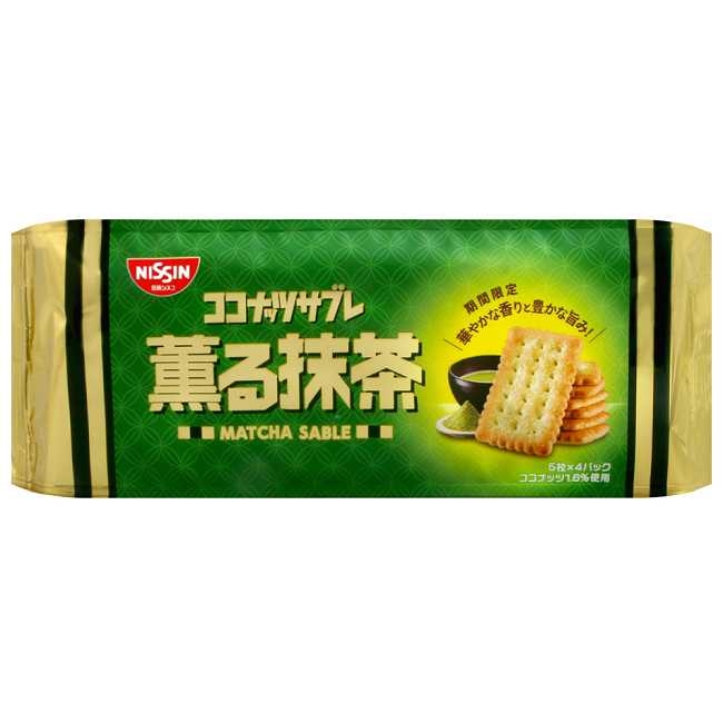 Nissin 抹茶風味法式餅乾(128g)