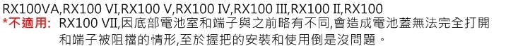 JJC副廠Sony相機握把手HG-RX100(適索尼類單RX100系列)