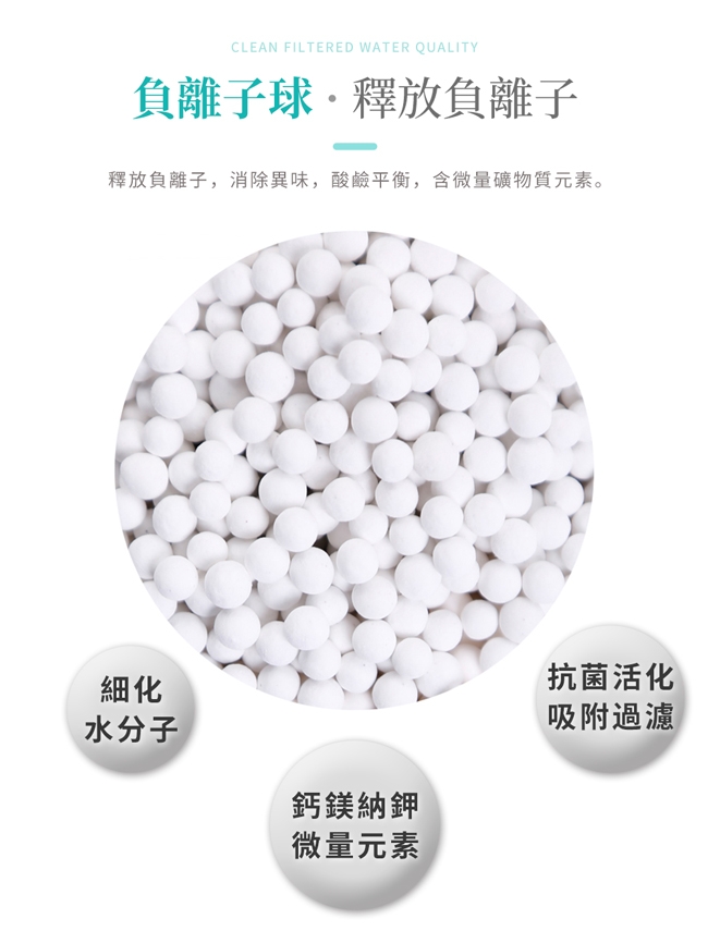 E-dot 蓮蓬頭淨水過濾球補充包100g (三款)