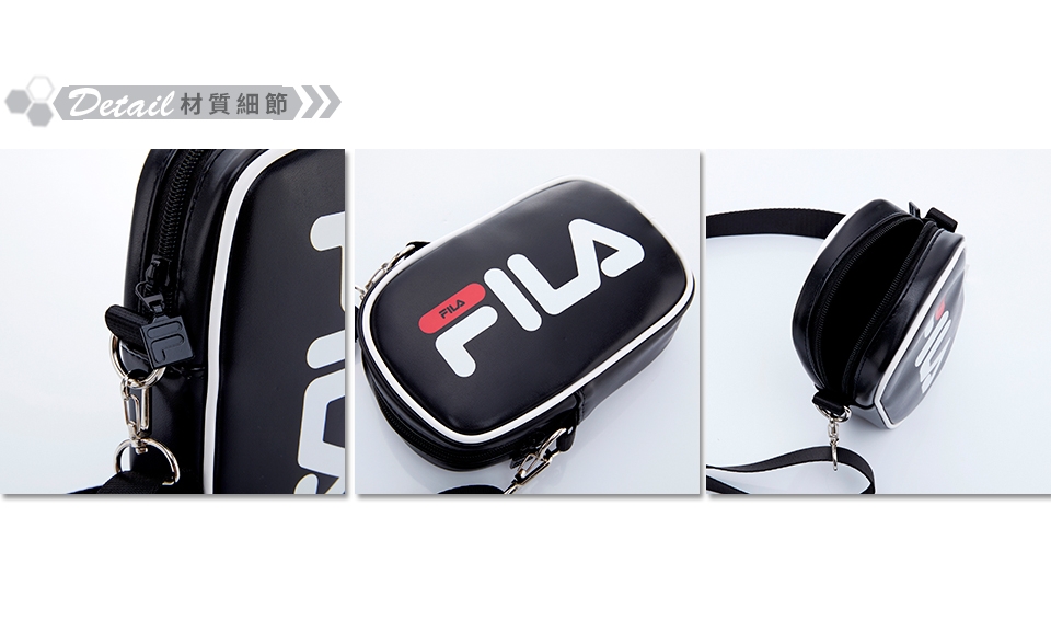 FILA 小斜背包-黑 BST-5411-BK